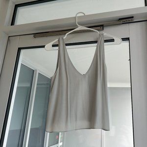 Aritzia Wilfred Free Open Back Tie Tank Top XXS